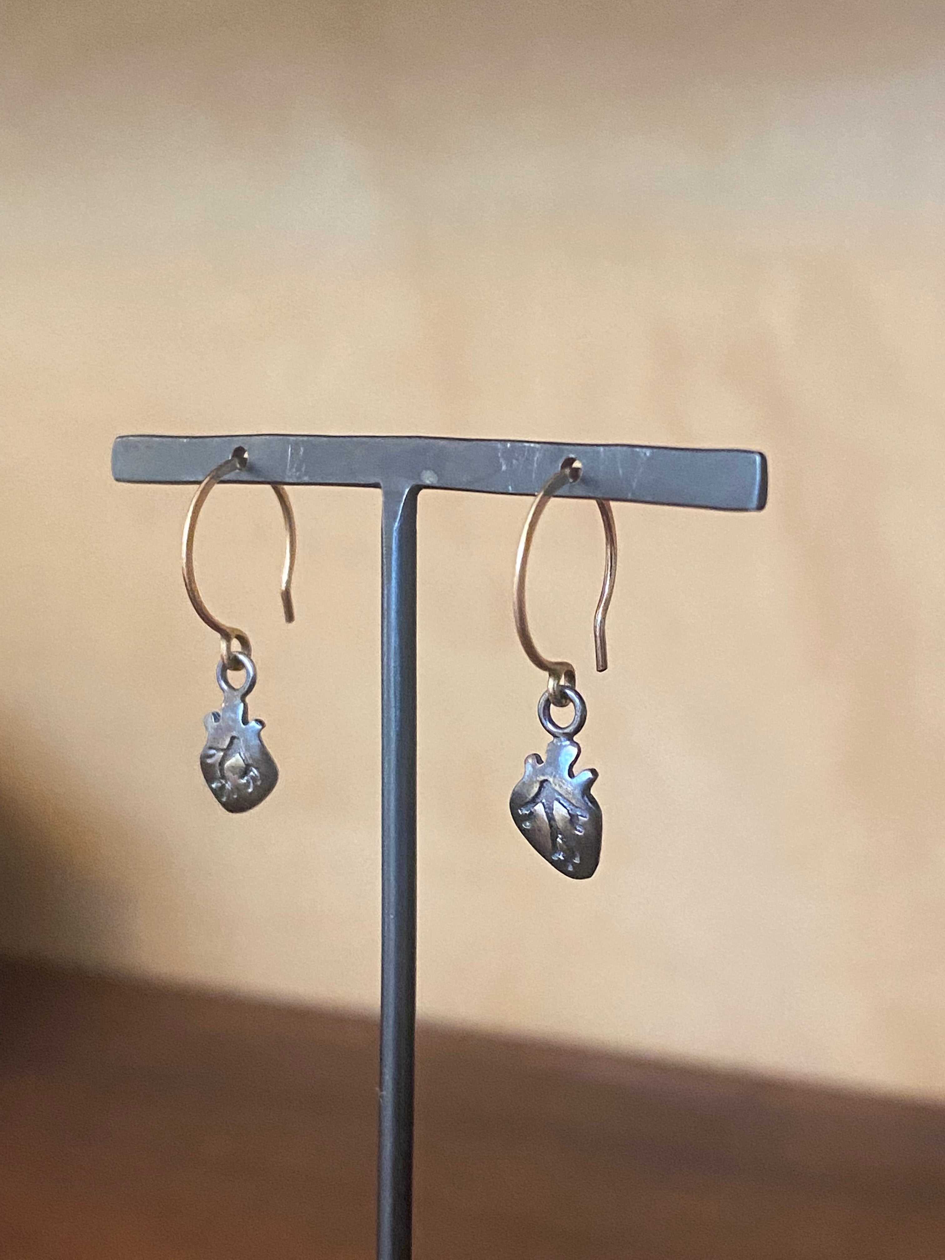 Luana Coonen- Hanging Hearts Earrings