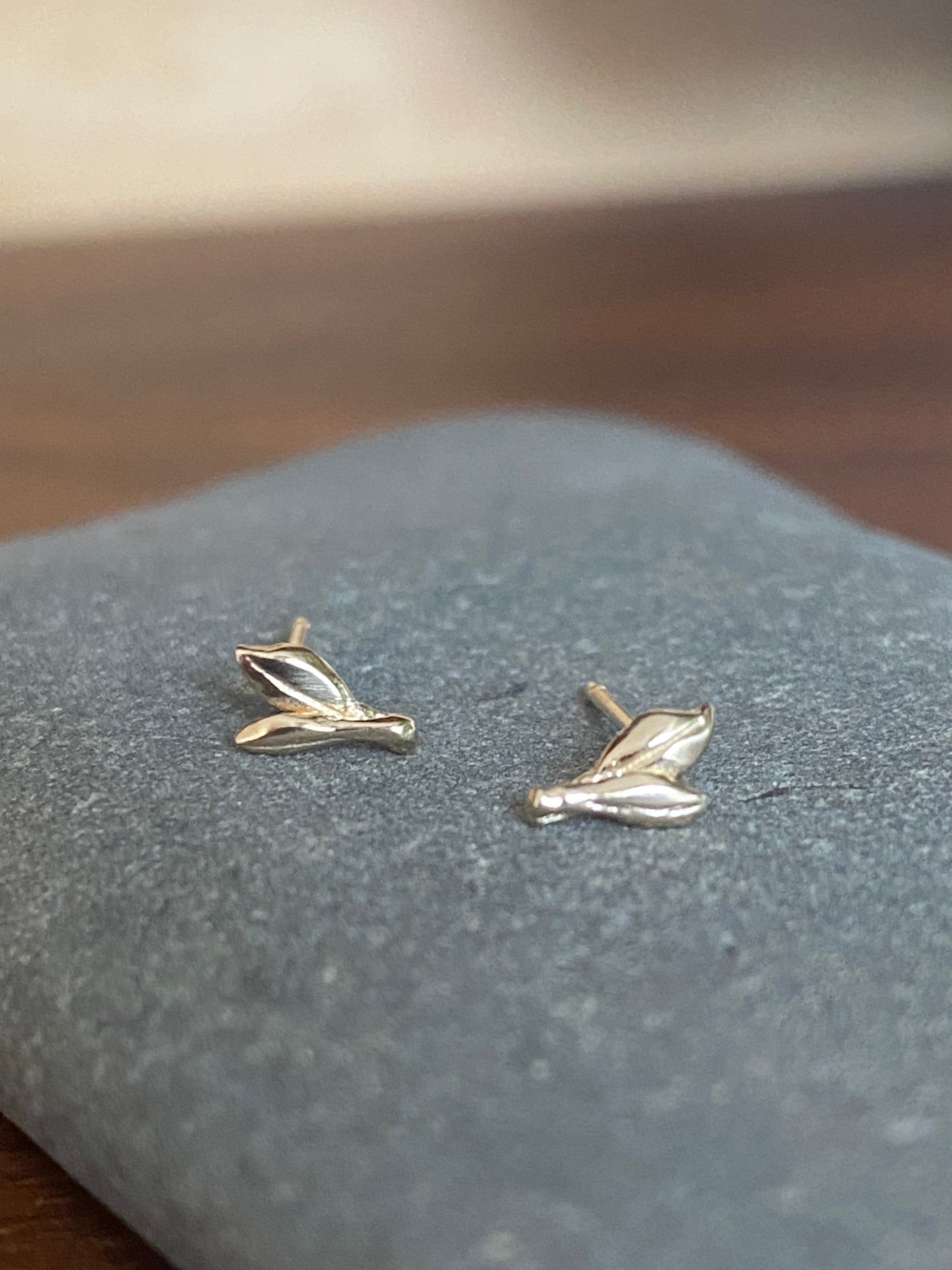 Luana Coonen- Spring Leaf Stud Earrings