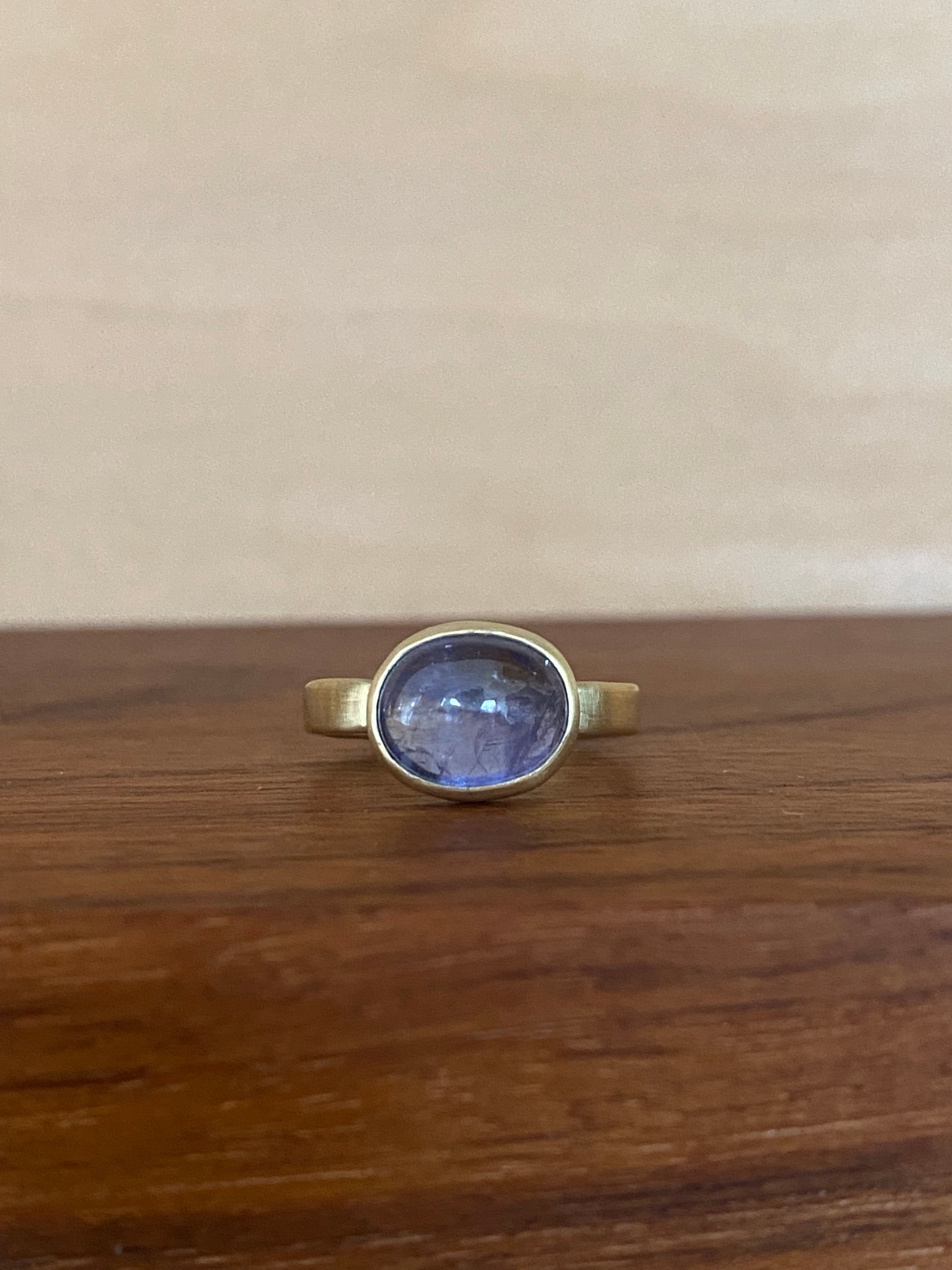 Monica Marcella- Tanzanite Oval Ring