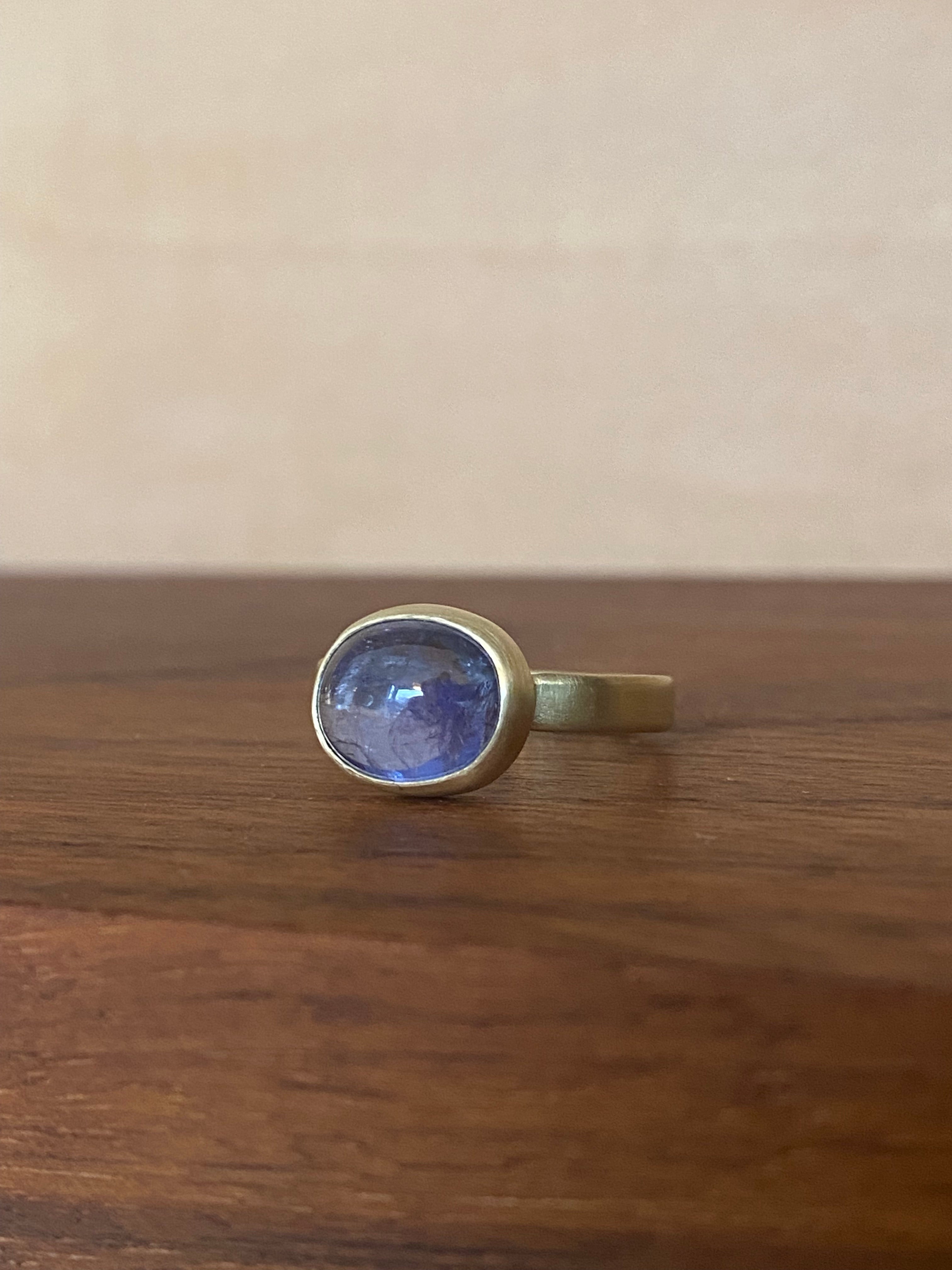 Monica Marcella- Tanzanite Oval Ring