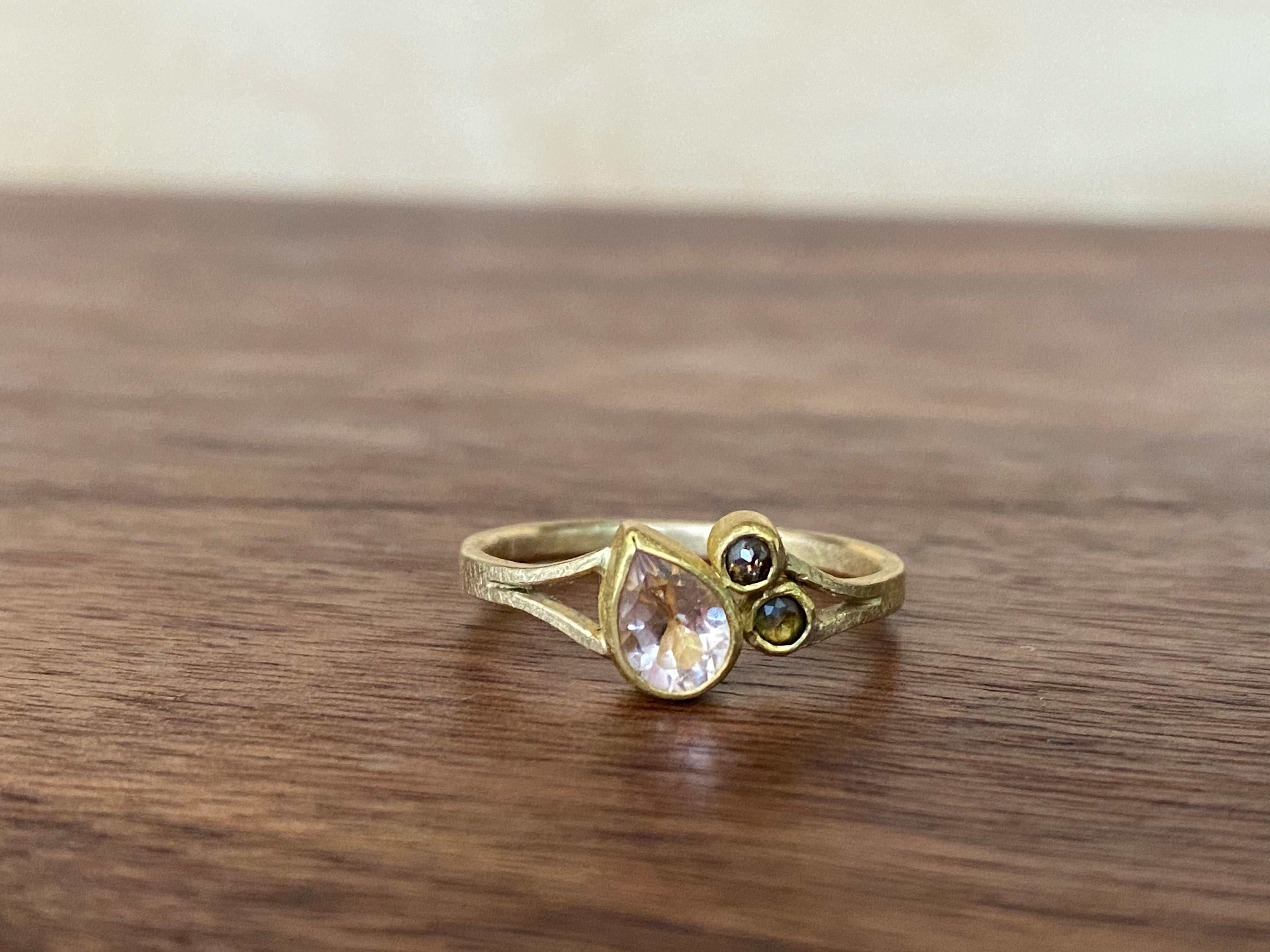 Siedra Loeffler- Morganite and Diamond Ring