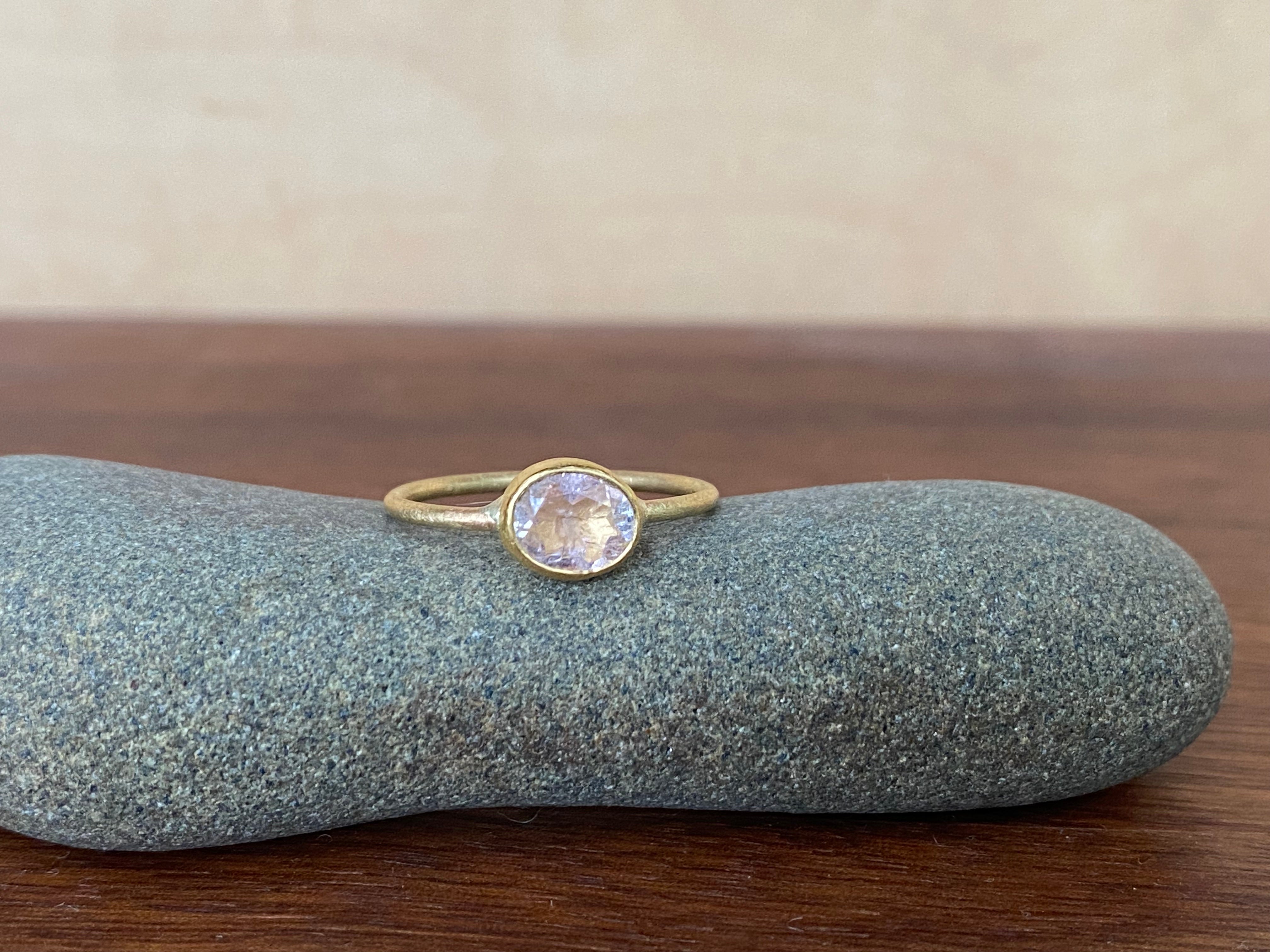 Siedra Loeffler- Oval Morganite Ring