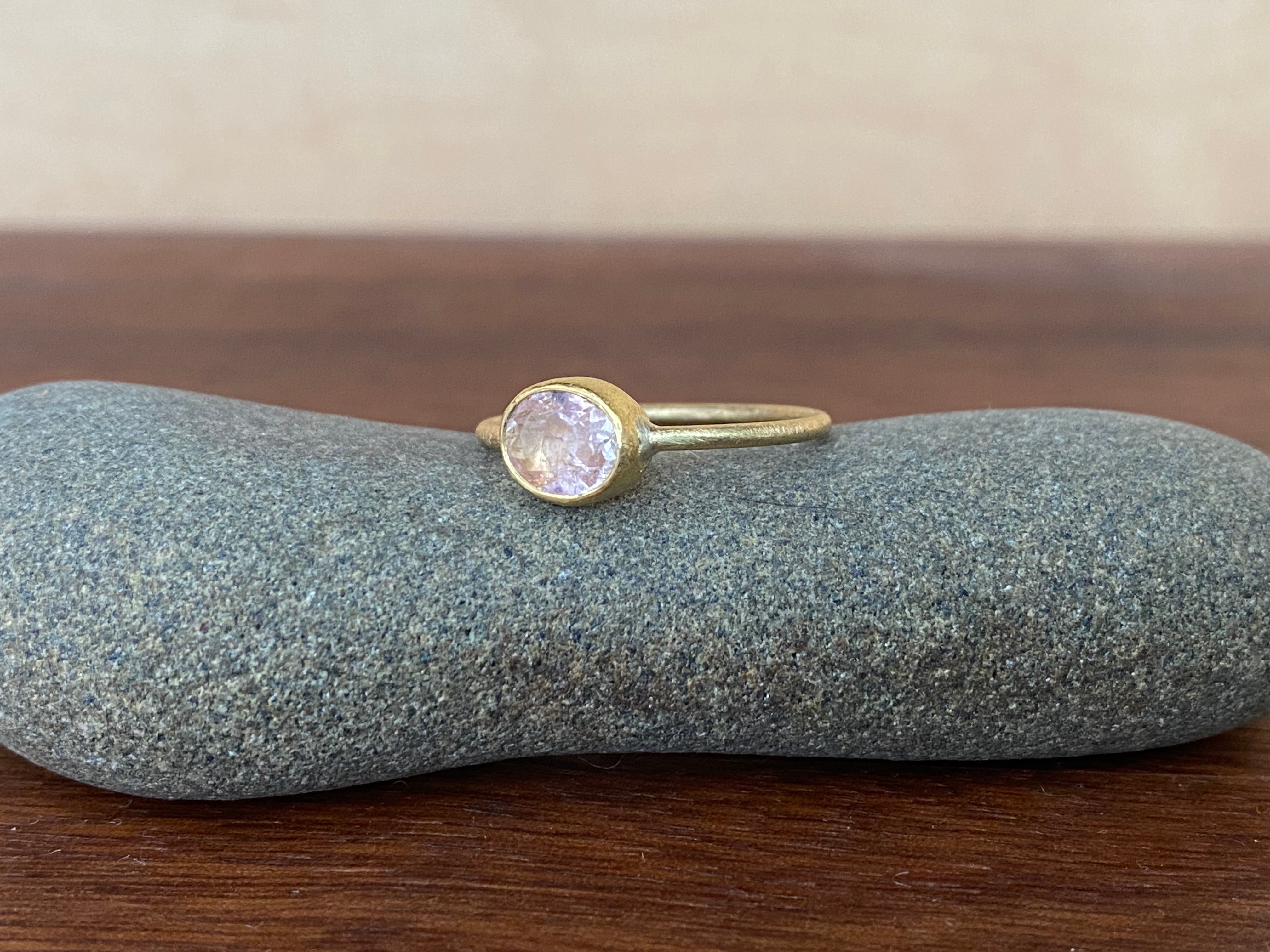 Siedra Loeffler- Oval Morganite Ring